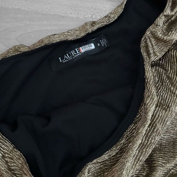 Lauren Ralph Lauren Copper One Shoulder Jumpsuit Size 6 - Picture 13 of 13